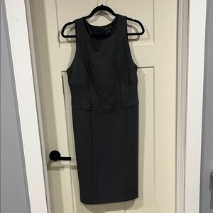 Adrienne Vittadini Charcoal Midi Dress
